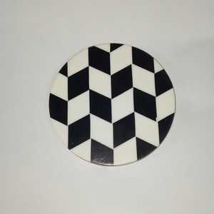 Posavasos decorativos de resina artística para té, almohadilla aislante de resina, posavasos personalizados para el hogar, Hotel, restaurante, Decoración de mesa, posavasos de resina - Product Image 6