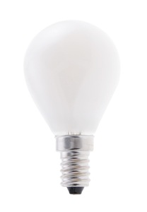 โคมไฟ LED คริสตัลทรงกลม, ผิวด้าน, E14, 4W, 6500K, 320Lm, 45x74 (GSC 200690067) - Product Image 1