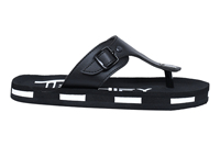 Pantoufles pour hommes en gros de qualité supérieure avec lit de pied en similicuir tongs d'été pantoufles à vendre à l'exportation