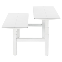 Bureau debout moderne extensible en forme de H, ergonomique, électrique, à quatre moteurs, réglable en hauteur, pour position assise ou debout