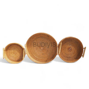 Wholesale Rattan Tray, Eco-Friendly Rattan Tray for Kitchen Organization and Storage - Product Image 4