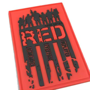 Customised PVC <b>Patches</b> Velcro <b>Back</b> 3D Features Fabric Material Mold PVC <b>Patches</b> Hook Loop PVC <b>Patches</b> PVC <b>Patches</b> Hook Loop <b>Back</b> - Product Image 5