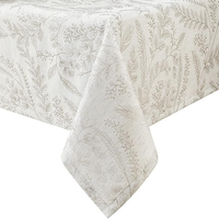 Nappes en coton tissé les plus vendues, 6 pieds, personnalisables, imperméables, écologiques, design floral moderne pour mariages et fêtes