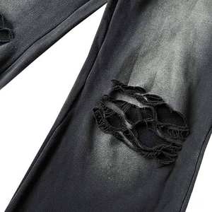 Survêtement personnalisé pour homme, ensemble de survêtement unisexe, jogging, ensemble vintage avec fermeture éclair intégrale, sweat-shirts à capuche délavés à l'acide, survêtement - Product Image 5