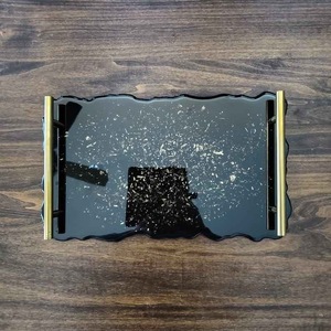 Resin <b>Decorative</b> Tray in Multiple Colors Rectangle Home <b>Decor</b> Resin Tray High Quality - Product Image 6