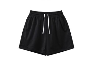 Pantalones cortos de baloncesto escolar para niños de alta calidad personalizados 2024 patrón sólido sublimado de malla 100% con logotipo personalizado en blanco para equipo de hombres - Product Image 2