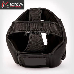 อุปกรณ์ป้องกันศีรษะสำหรับมวย MMA หนัง PU สกรีนโลโก้ได้ สีตามสั่ง สวมใส่สบาย อุปกรณ์เสริมสำหรับการฝึกความแข็งแรง - Product Image 6