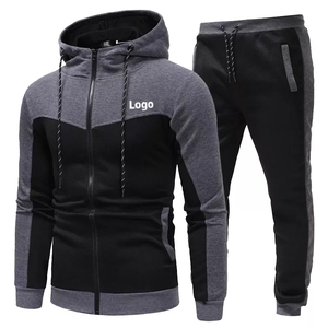VIKY INDUSTRIES – survêtements de sport avec Logo imprimé personnalisé, survêtement de Fitness avec poches latérales pour hommes - Product Image 1