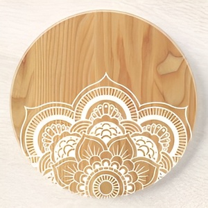 Posavasos de piedra de madera hexagonales redondos cuadrados naturales de lujo al por mayor personalizados modernos para bebidas posavasos gratis - Product Image 6