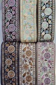 Hecho a medida en scalaping diseño floral bordado en ocho formas de color para diversos fines en diferentes tamaños - Product Image 6