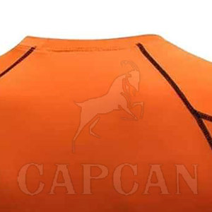 Camisetas ajustadas de compresión de poliéster 100% para hombre, patrón personalizado diseñado con cuello redondeado para uso personal - Product Image 4