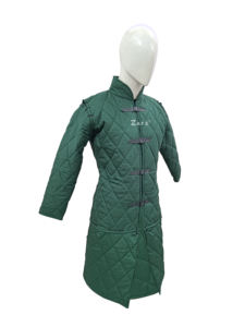 Longue longueur médiévale Gambeson manteau confortable veste à manches longues pour les reconstitutions historiques SCA Cosplay-vêtements d'hiver en gros - Product Image 2