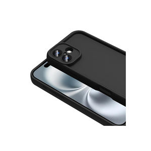 Coque en silicone Netzy SAFApineapple Design pour iPhone 12 Pro Max 14 Plus 16 avec protection de l'appareil photo, anti-traces de doigts, couleur prune - Product Image 4