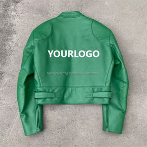 Casual Leather Jacket <b>Men</b> Custom logo Designer Blank Pure <b>Plus</b> <b>Size</b> <b>Men's</b> Jackets - Product Image 3