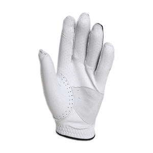 Gants de golf en cuir Cabretta de Style Pro avec étiquette d'étiquette de Logo de broderie personnalisée de conception perforée et emballage personnel - Product Image 2