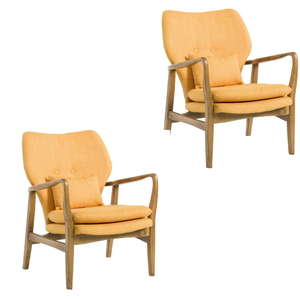 Best Selling Comfortable Single Sofas with Solid Wooden and Soft <b>Cushion</b> Modern Simple Design Indoor Outdoor Furniture - Product Image 3