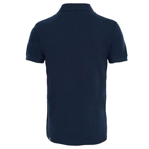 Prima de punto sólido transpirable resistente a las arrugas rendimiento Negro hombres Golf para camisa bordado personalizado impresión corta - Product Image 3