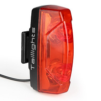 Luz Trasera LED para Bicicleta, Autogenerante, Impermeable IPX4, Inducción Magnética, Sin Carga, Luz de Advertencia para Bicicleta de Montaña, Ciclismo Nocturno