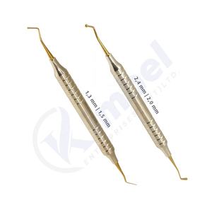 เครื่องมือทันตกรรมมืออาชีพมีด้ามจับกลวงอเนกประสงค์ทำความสะอาดสเกลาร์ด้วยมือและเติมเหล็กทนทาน - Product Image 3