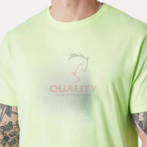 Camiseta de algodón grueso con impresión de logotipo personalizado, ropa de calle en blanco, servicio de fabricación OEM, tejido suave y duradero, venta al por mayor - Product Image 3