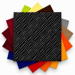Serviettes en papier personnalisées 40x40 avec gaufrage et 2 voiles colorés - Product Image 1