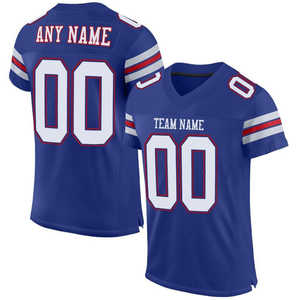 Performance American Football Jersey Custom Moisture Wicking Lightweight Breathable Uniform <b>for</b> Schools <b>Clubs</b> Teams - Product Image 1