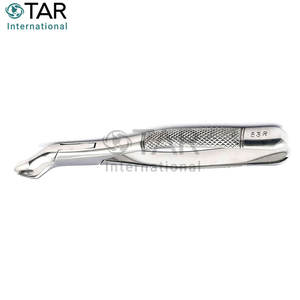 Pince d'extraction dentaire de haute qualité 53R molaires supérieures côté droit chirurgical en acier inoxydable extraction dentaire Instruments médicaux - Product Image 5