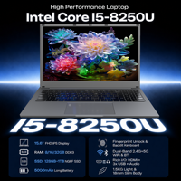 Nouvel ordinateur portable professionnel 15,6 pouces IPS, Intel Core i5-6200U, 8/16 Go de RAM, SSD NGFF 128 Go~1 To, clavier rétroéclairé, Wi-Fi double bande, OEM
