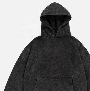 เสื้อฮู้ดผู้ชายไซส์ใหญ่พิเศษเสื้อฮู้ดสีดำซักได้ไซส์ใหญ่พิเศษ - Product Image 3