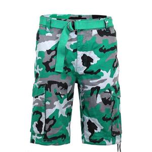 Pantalones cortos de carga para exteriores ecológicos sólidos OEM para hombre, tela suave de algodón ligero para salidas informales de verano, ropa de playa o exteriores - Product Image 2