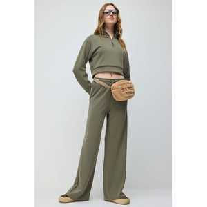 Pantalones Deportivos de Pierna Ancha de Modal Suave al Tacto - Product Image 2