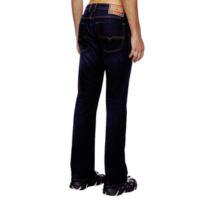 กางเกงยีนส์เอวสูงสไตล์คลาสสิกบูทคัทใส่สบายสำหรับทุกฤดูหนาวรวมทั้งขนาดกลางสำหรับกอธลำลองฤดูใบไม้ผลิฤดูหนาว - Product Image 5