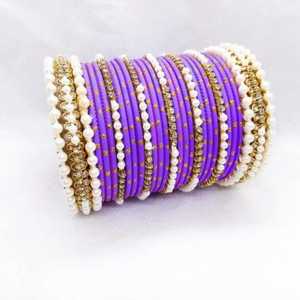 Venta caliente de lujo de moda de las mujeres Churiyan establece precio competitivo al por mayor multicolor Chudiyan y brazaletes conjunto - Product Image 4