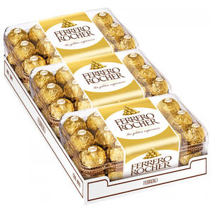 Bombones Ferrero Rocher de Primera Calidad (T3 / T5 / T16 / T24 / T25 / T30) Stock al por Mayor a Precio Económico - Product Image 1