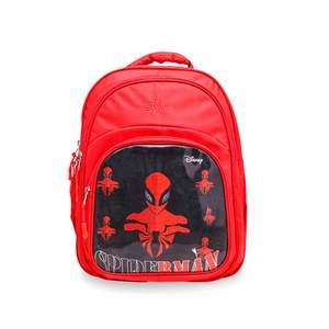 กระเป๋าเป้สะพายหลังเด็กสีแดงแฟชั่น P85383วัสดุอ็อกซ์ฟอร์ดกันน้ำพร้อมซิปปิดลายการ์ตูน - Product Image 3