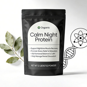 Proteína de Suero de Leche Aislada Calm Night con Magnesio y Glicina, Certificada por HACCP, NSF, <span class=keywords><strong>ISO</strong></span> y GMP, Marca Privada, Personalización de Marca - Product Image 4