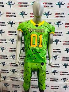 Uniforme de fútbol americano personalizado equipo de uniforme de fútbol OEM - Product Image 2