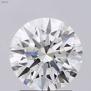 H Color VS2-diamante Labgrown pulido, Diamante redondo, HPHT-CVD, joyería, Diamantes Sueltos - Product Image 1