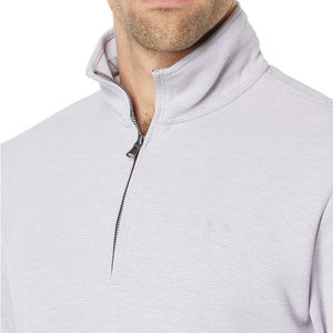 Best Selling Men's Half <b>Zipper</b> <b>Sweatshirt</b> Custom Design Digital Windproof Eco-Friendly Winter Warm 100% Cotton Casual Wear - Product Image 3