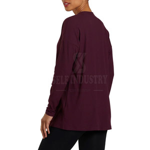 Best Selling Women's High Quality Yoga Wrap <b>Cardigan</b> New Arrival Breathable with Front Logo Wholesale - Product Image 3