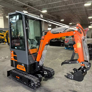 Miniexcavadora de 3 Toneladas con Cabina Cerrada, Motor de Gasolina, Caja de Cambios, Bomba, Engranaje, Rodamiento, Motor - Product Image 1