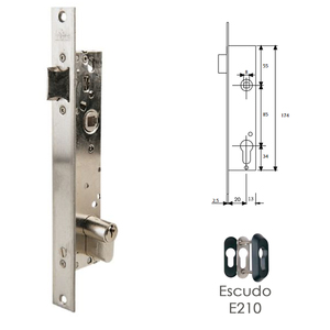 Serratura Tesa 2219/20/3ai - Product Image 2