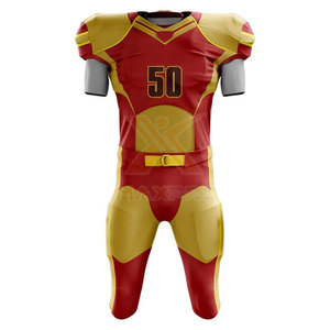 Tenue d'entraînement de football américain nouveau style respirante, service OEM, conception personnalisée, unisexe adulte - Product Image 1