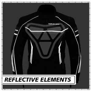 Léger CE approuvé niveau 2 Protection Sportswear coupe-vent imperméable respirant veste d'équitation courte pour motos Plus - Product Image 3
