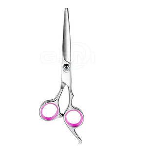 Tijeras de Peluquería de Acero Inoxidable Reutilizables de Alta Calidad, Ligeras, para Diestros, Mango Mediano, Opción Económica - Product Image 1