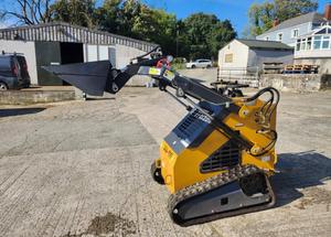 Livraison gratuite bon marché Mini Skid Steer moteur CE EURO5 EPA Skidsteer roue diesel sur chenilles Mini chargeuse sur chenilles pour tout terrain - Product Image 2