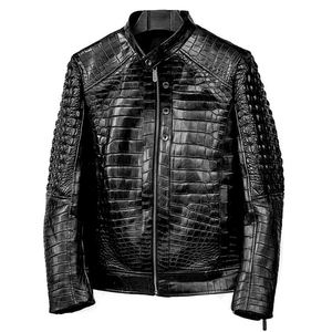 Service OEM Finition de haute qualité Veste en cuir PU texturé durable pour l'automne, l'hiver, la rue et la mode urbaine BY Zimvi Sports - Product Image 1