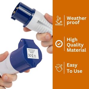 Kabel Ekstensi Daya Listrik Tugas Berat Caravan Camping 10/25M H05VV-F, Kabel Sambungan, Kabel Ekstensi Listrik - Product Image 5