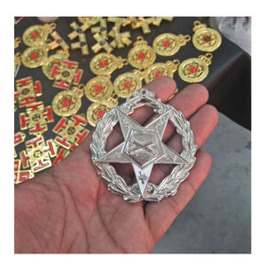 Medalla de Plata con Forma de Paloma de la Paz, Broche Masónico, Joya Única de Calidad, Tono Plateado, Bonito Colgante Masónico, 2025 JUEGOS EN EL MEJOR ESTADO - Product Image 2