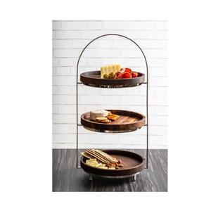 Base de Metal para Pastel, Pedestal para Exhibición de Postres en Despedidas de Soltera, Recepciones de Boda, Decoración de Fiestas, Diseño de Temas - Product Image 3